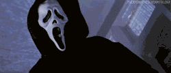 fuckyeahthescreamtrilogy:  Ghostface   Why Me The Only One Who Thinks That Scene Is Cute ¬_¬