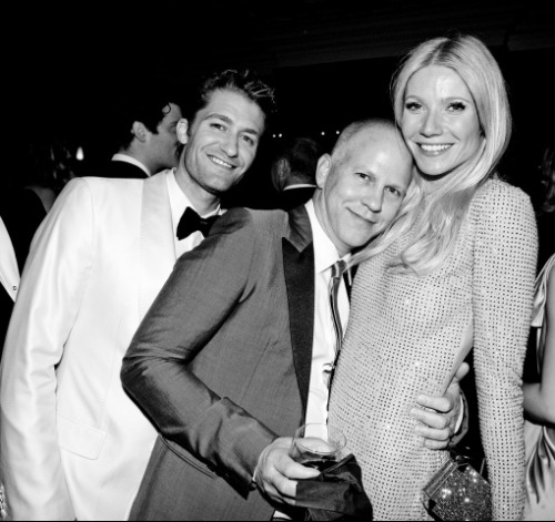dhstyle:  Crowning Glory: The Met Gala After Party Matthew Morrison (Mr. Schue), Ryan Murphy, Gwyneth Paltrow 