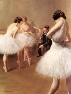 missfolly:  The Ballet Lesson, by Pierre