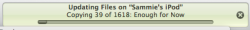 fml.. then i have to add + 1,000 more songs + over 4gb of TV shows (mostly That 70&rsquo;s Show xD) + around 100 apps SDFJALSKDFJKLSADJFA THIS IS GONNA TAKE FOREVER D: T___T and then i have to - set up my emails - set up all apps -set up accounts and