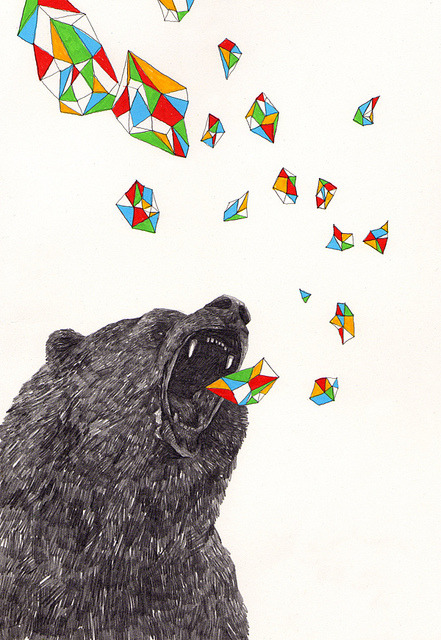 infantcrow:  A Bear by Jamie Milk on Flickr.