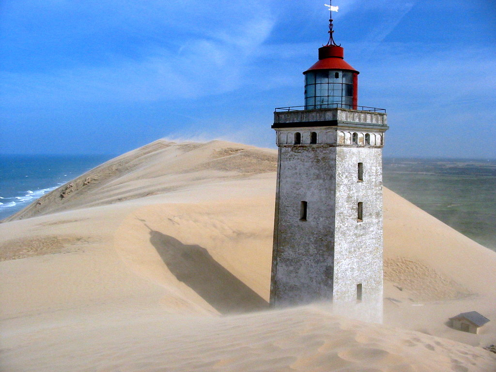 fuckyeahgeography:  lighthouse: Rubjerg Fyr, Denmark Source: Augen Blicke