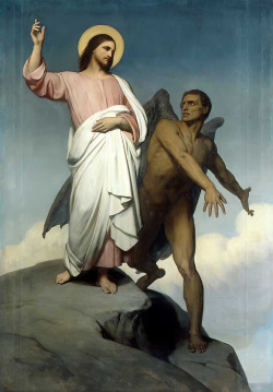 lordlavendre:  “The Temptation of Christ”