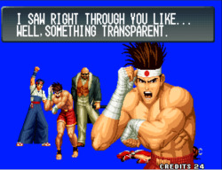 Bison2Winquote — - Iori Yagami, The King of Fighters 1998 (SNK)