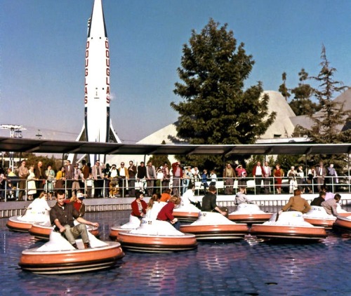 Today in Disneyland History:  The Flying Saucers Attraction opens in Tomorrowland. The Attraction re