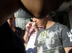 Cos Siva is a loser, I was taking a picture of the boys on the wall, he walked infront of my camera whilst I was taking the picture. I was like &ldquo;Thanks for that Seev!&rdquo; He was just like &ldquo;HAHAHA Got it!&rdquo; And wandered off. Obvious