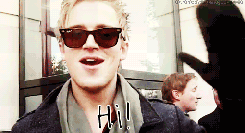 The 6th GIF in your folder is your reaction if The WANTED turned up on your doorstep.