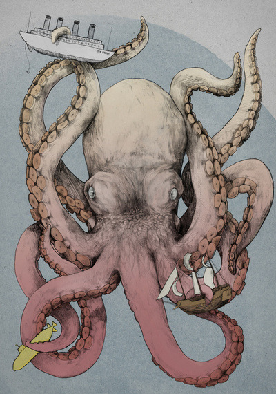 limmynem:   When Cephalopods Attack!  by Jamie Mitchell 