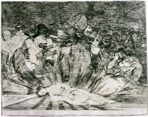 Francisco Goya, Disaster of War 79, Truth is Dead, 1810-1820.