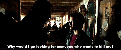 morsmordre-x:  #cause you’re harry potter that’s all the fuck you do #book one: