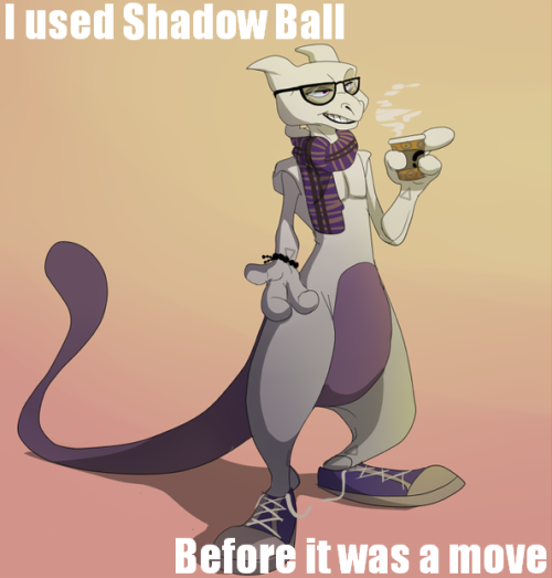 Hipster Mewtwo is so hip adult photos