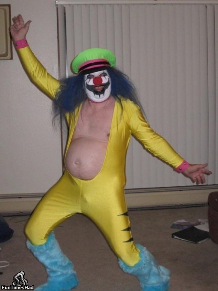 Cute clown costume