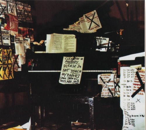 wickedwaysoflove: Nick Cave’s piano.