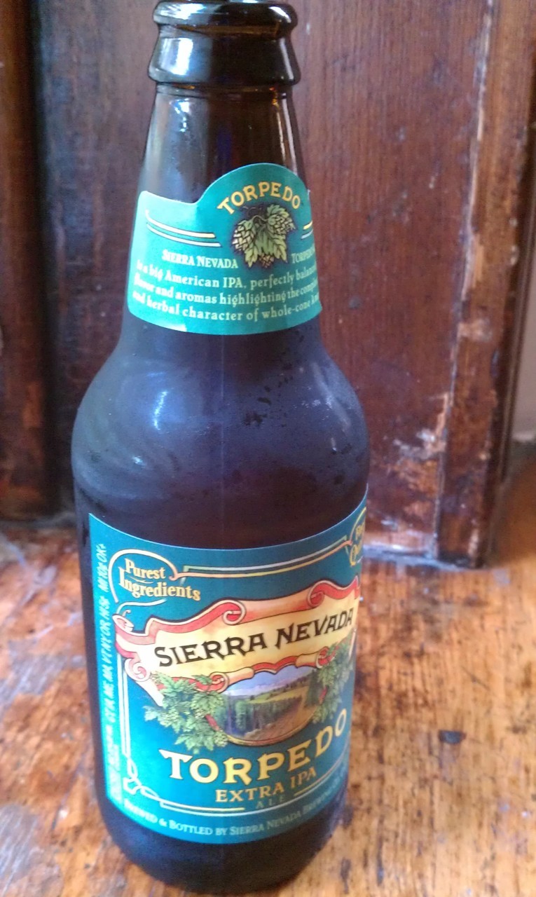 Sierra Nevada Torpedo Extra IPA. This beer is one of my new favorite IPA’s. 7.2% doesn’t hurt either.