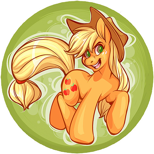 stripesandteeth:  Applejack button c8  I LOVE YOU????