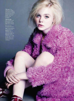 Elle Fanning In Marie Claire