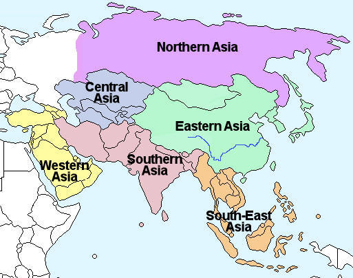 intersectionalfeminism:  espritfollet:  This is a map of Asia. North Americans, you