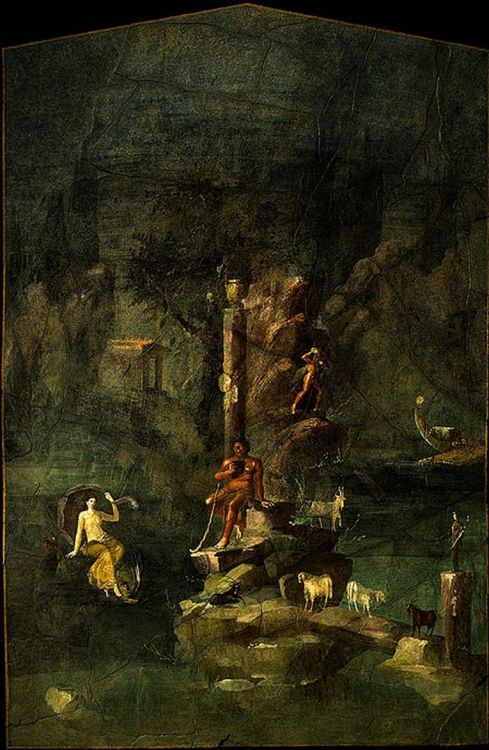 missfolly:Landscape with Polyphemus and Galatea, from the ‘Mythological Room’ of the Imperial Villa 