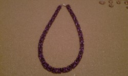 Necklace for a friend. This one is a byzantine