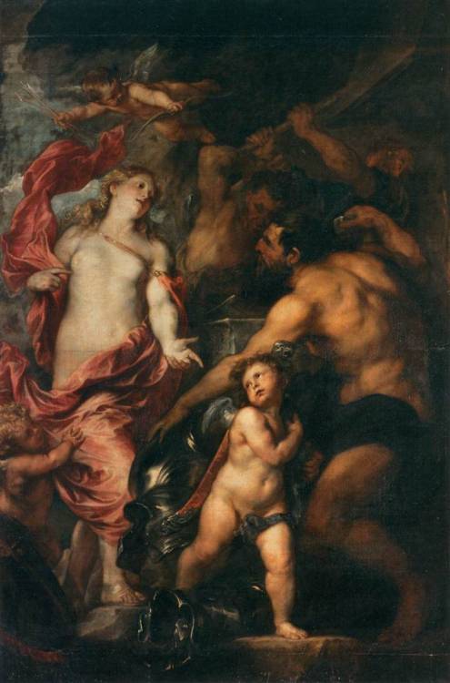 Anthony van Dyck, Venus Asking Vulcan for the Armour of Aeneas, 1630-1632.