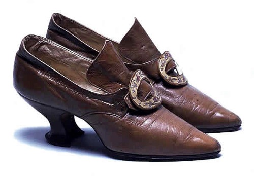 oldrags:Shoes, ca 1910 United Kingdom (England), The Bowes Museum
