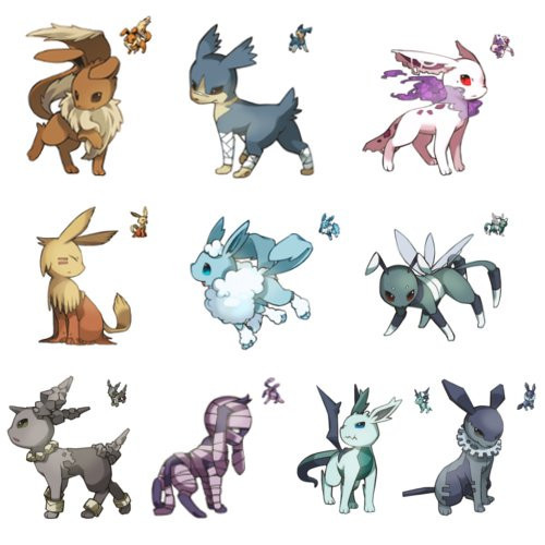 tenma-:  ohmahberries:  These would be cool.  Normal, Fighting, Poison, Ground,
