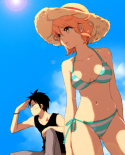 fuckyeahmugiwarapirates:  http://fuckyeahmugiwarapirates.tumblr.com/  YOU GUYS DON&rsquo;T UNDERSTAND HOW DEEP INTO THE ONE PIECE FANDOM I WAS Shipped these two hardcore