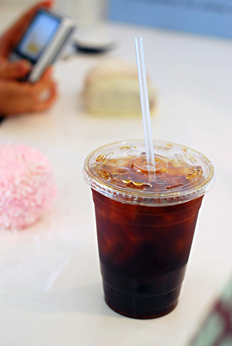 Cold-brewed ice coffee. Yum…