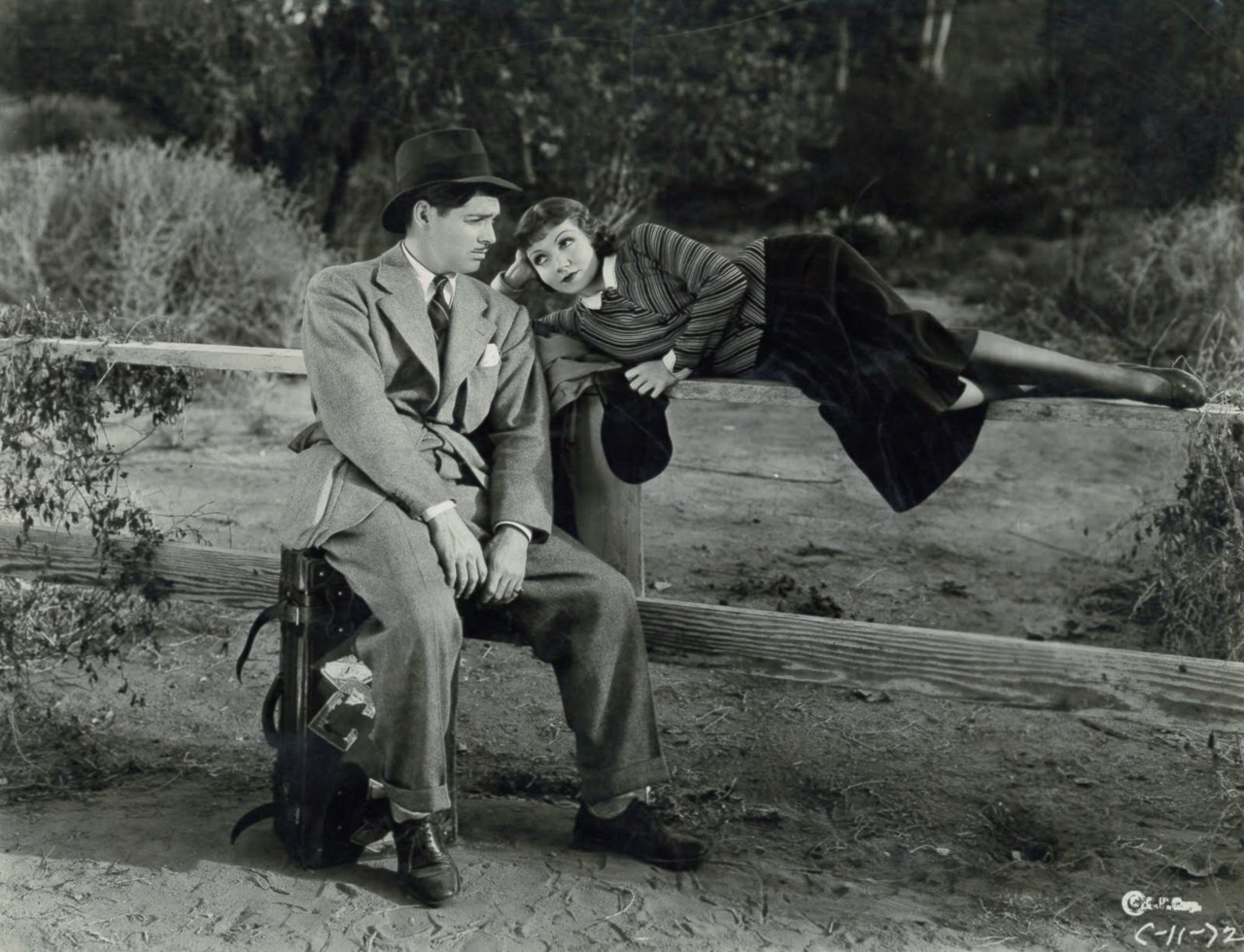 vintagegal:  “It Happened One Night” starring Claudette Colbert and Clark Gable
