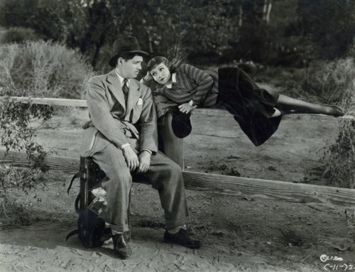 vintagegal:  “It Happened One Night” starring Claudette Colbert and Clark Gable 1934  definitely one of my favorites. <3