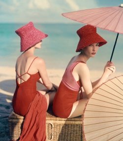  60s beach bunnies” by john rawlings    