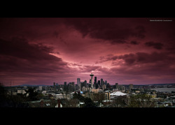 kn1v3z:  Seattle Skyline by Bryan Koorstad on Flickr. 