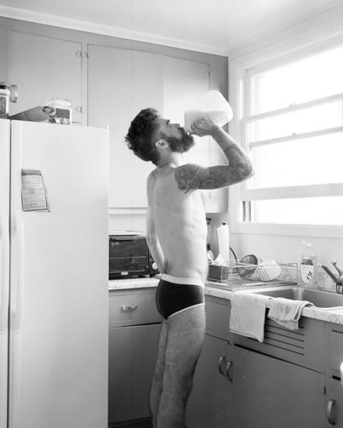 Milk! -&gt; More kitchen hunks posts.