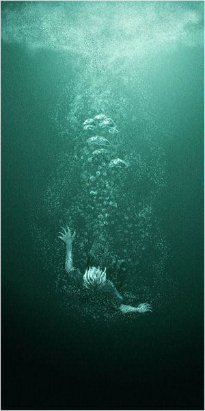 deviantart:  Drowning by =Pretty-Angel 