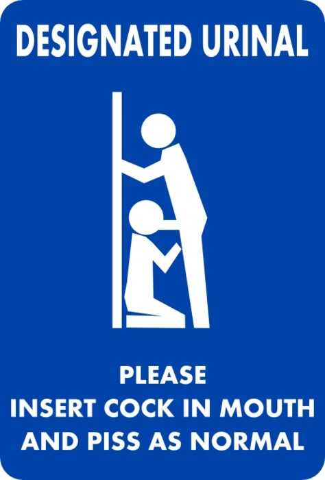 shitstainedtearsofsean:  obeythestraightman:  Well, there is a place for fags in