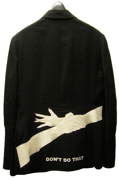 lacollectionneuse:   don’t do that jacket • yohji yamamoto pour homme44,900 円