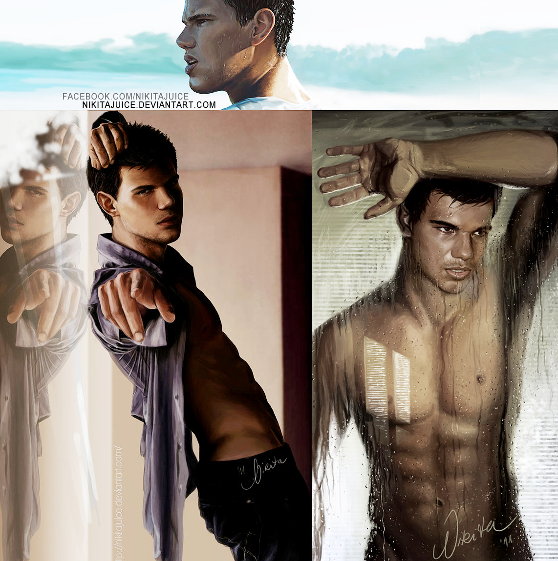 gayfortaylorlautner:  Best Of NIKITAJUICE - Her art is so amazing, mind-blowing and