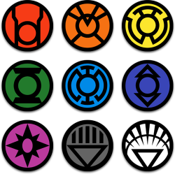 arisia-rrab:  The Nine Lantern Corps and their Oaths Green: Will power (Isn’t an emotion at all but the color of life itself, which balances out all the other colors.) Oath: “In brightest day, in blackest night, No evil shall escape my sight. Let