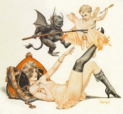 penguinmilitia-blog:  Chéri Hérouard, for La Vie Parisienne. Welp, that’s all I’ve got for the French magazine stuff, but at least were ending on a sexy note, right? Who knows? Maybe I’ll find more by the time this finishes queueing. 