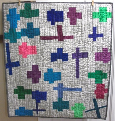 A quilt by Kristy Daum (More here.)