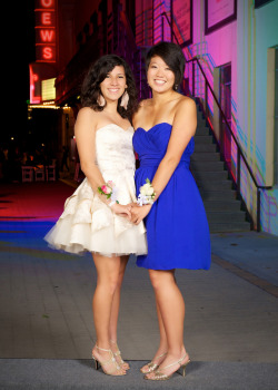 adorablelesbiancouples:  Prom 2011. My girlfriend and I of almost 6 months.