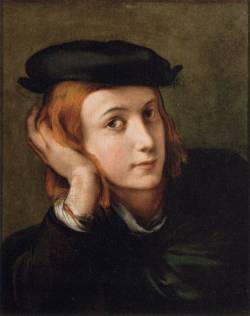 artmagnifique:  PARMIGIANINO. Portrait of