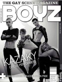 manuellemag:  -Kazaky on Boyz Magazine (UK) 