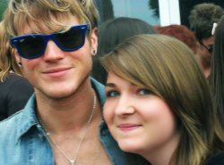 Me & Dougie. 6th August 2010. Lincs FM.