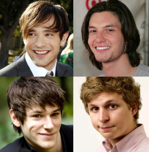 kaylabellanova:darkmagicandgumdisease:Marauders dream cast.Charlie Cox [top left]- James PotterBen B