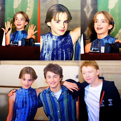 watsonlove:  Harry Potter and the Chamber of Secrets London Conference | 2002 