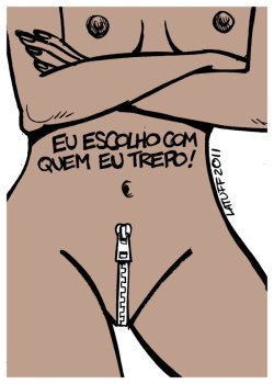 medusadosmares:  Latuff em apoio a #MarchadasVadias 