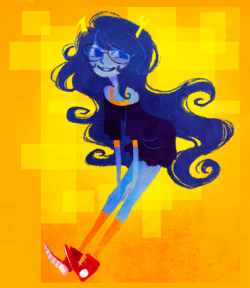 kaymurph:  oh yeah I forgot I drew this last night??? vriska sometimes I love you and sometimes I hate your guts but you will always be my favorite to draw sob 