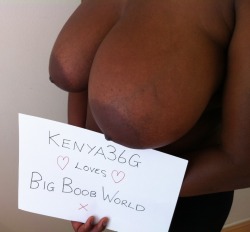 bigboobworld:  This pic of @Kenya36G just