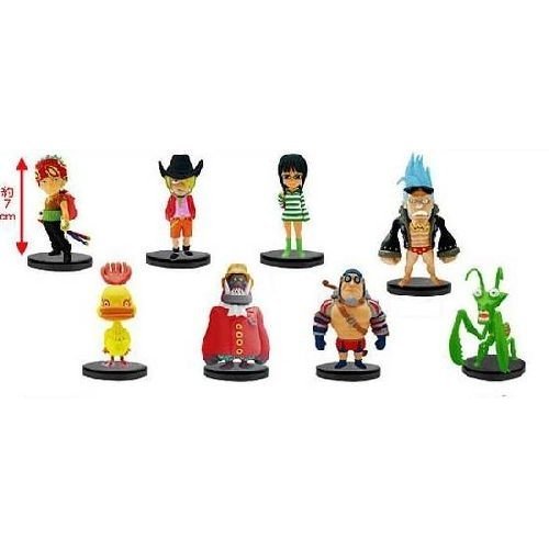 BANPRESTO ONE PIECE World collectable figures 8 figures Strong World ver.2 Japan Model (via BANPREST